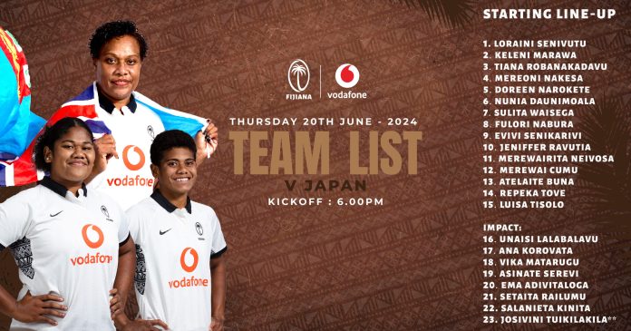 Fijiana 15s announce squad for second Test against Japan: Adivitaloga returns, Tuikilakila to debut