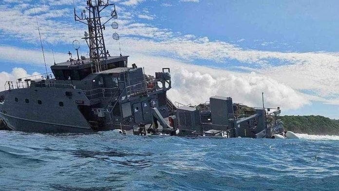 Fiji Military convenes Board of Inquiry on grounding of RFNS Puamau