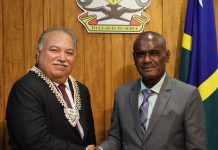 Blue Pacific unity the focus as SG Waqa leads first mission to Solomon Islands