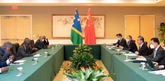 Pacific island leaders in China amid intensifying regional competition