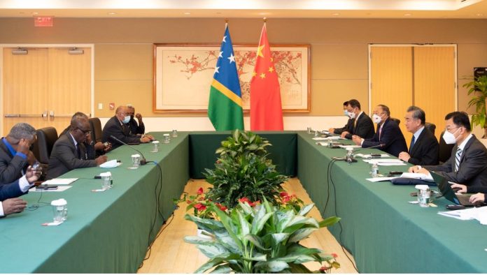 Pacific island leaders in China amid intensifying regional competition