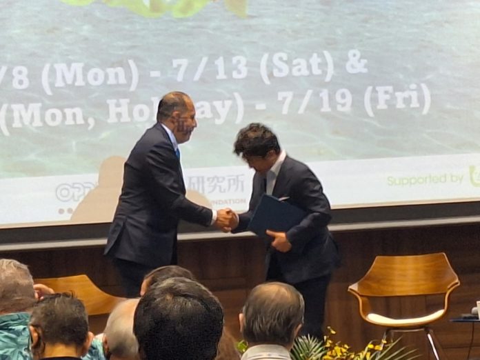 Niue Premier Tagelagi highlights the critical role of Ocean Education in Tokyo