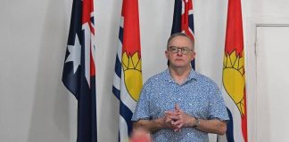 Australians frozen out of Kiribati as China eyes prize