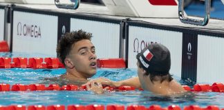 New national record for Fiji swimmer Young