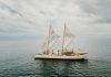 ‘Even in the teeth of a gale, she has time for a hula’: the sailor breaking barriers on the Pacific Ocean
