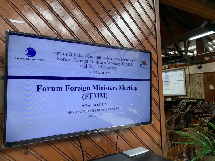 Regional Cooperation and 2050 Strategy headline Forum Foreign Ministers Meeting