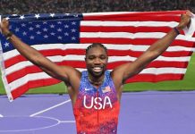 Lyles wins Olympic 100m gold in closest finish in modern history