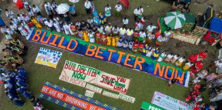 Sea levels are rising, so are we: Pacific youth take to the streets at Pacific Islands Forum