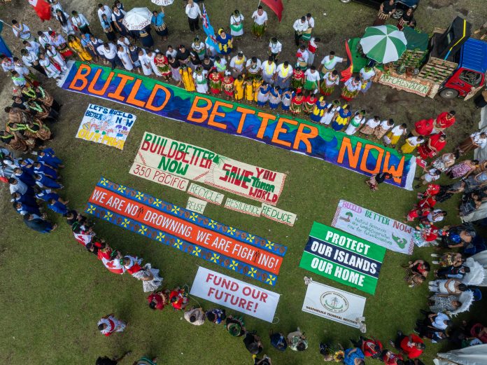 Sea levels are rising, so are we: Pacific youth take to the streets at Pacific Islands Forum