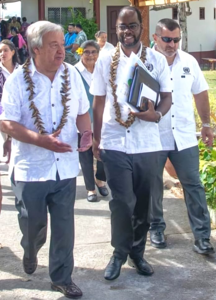 UN SG Guterres urges world powers to back off the Pacific