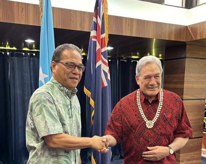 Winston Peters says ‘we need to keep engaged’ with Micronesia