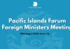 Forum Foreign Ministers Meeting to be held this week