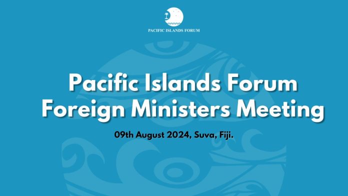 Forum Foreign Ministers Meeting to be held this week