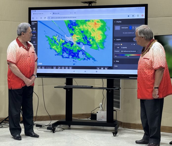 New weather radar for Tonga a lifesaver