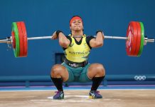 Weightlifter Cikamatana in tears after finishing fourth