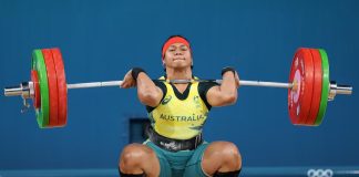 Weightlifter Cikamatana in tears after finishing fourth