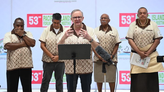 Pacific Leaders endorse $400million Pacific Policing Initiative to boost regional security