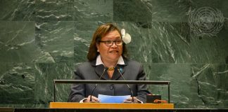 Palau Vice President calls for action on Climate, Oceans, and equality at UNGA