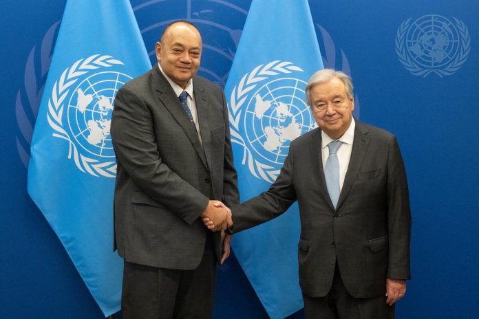 UN SG praises Pacific leaders, Tonga’s PM for regional resilience push
