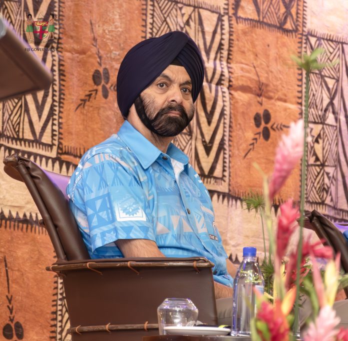 World Bank President Ajay Banga calls for stronger partnership with Fiji and Pacific