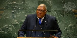 Fiji’s President condemns China’s ballistic missile test at UNGA