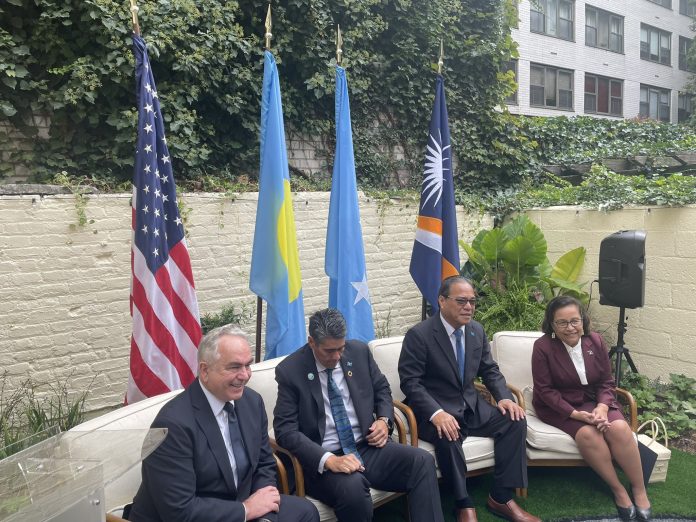 U.S President met with leaders from Freely Associated States in the Pacific