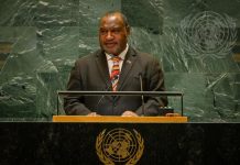 PNG PM Marape warns of Climate, Calls for sea-level rise as standalone UN agenda item