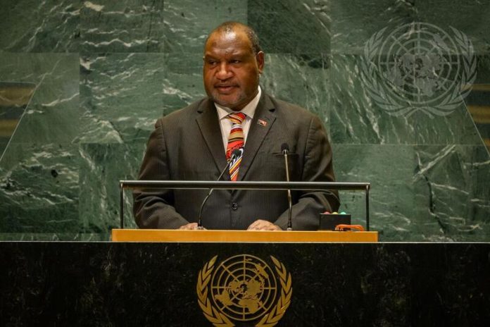 PNG PM Marape warns of Climate, Calls for sea-level rise as standalone UN agenda item