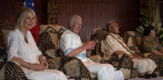 King Charles and Queen Camilla arrive in Samoa to red carpet welcome