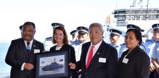 Australia hands over Guardian-Class Patrol boat to Tuvalu