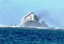 NZ navy ships runs aground off Siumu, 75 rescued