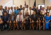 Fiji Police officers train for CHOGM security in Samoa