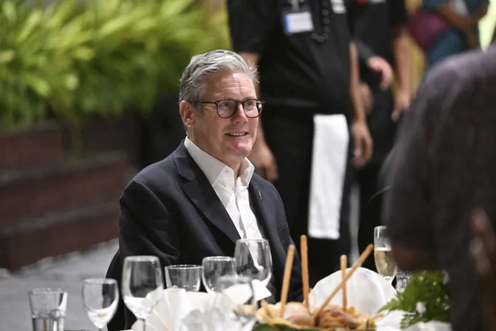 Starmer says he wants to ‘look forward’ and not talk about slavery reparations