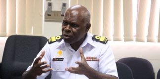 Commodore Philip Polewara is PNG army chief