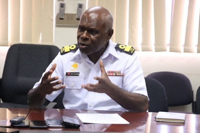 Commodore Philip Polewara is PNG army chief