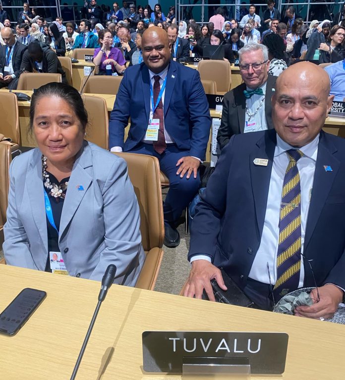 Tuvalu seeks climate finance justice for SIDS at COP29