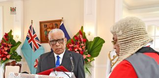 Ratu Naiqama Lalabalavu sworn in as new Fiji President