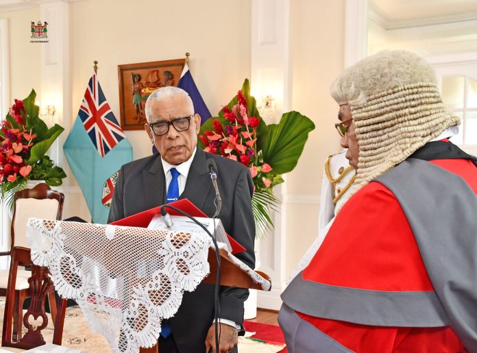 Ratu Naiqama Lalabalavu sworn in as new Fiji President