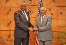 Fiji PM meets with U.S Secretary of Defence Lloyd J. Austin III
