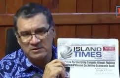 Palau newspaper sued by president’s family company ahead of general election