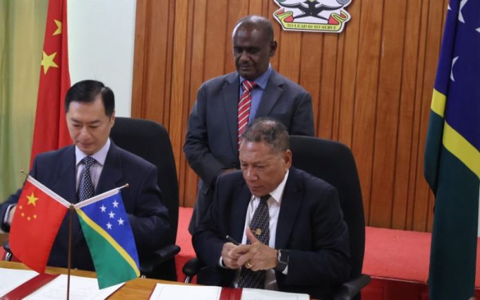 China, Solomon Islands agree to mutual visa-free arrangement