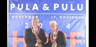 Pulaalii Nikolao Pula, Pulu Ae Ae Jr win run-off election in American Samoa