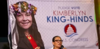 Republican Kimberlyn King-Hinds wins delegate race in CNMI
