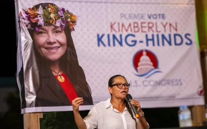 Republican Kimberlyn King-Hinds wins delegate race in CNMI