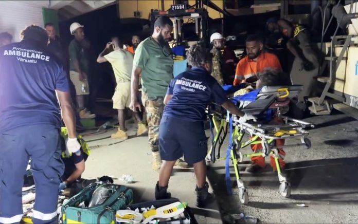 Hospitals overwhelmed in Vanuatu as death and damage toll mounts from quake