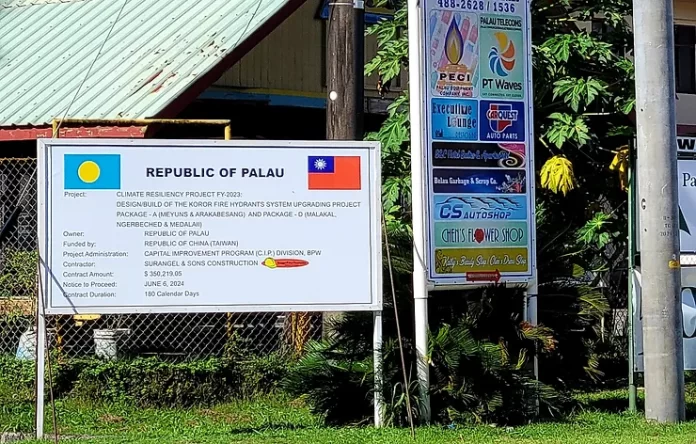 Bilateral projects and regional issues to top the agenda during Lai’s meeting with Whipps in Palau