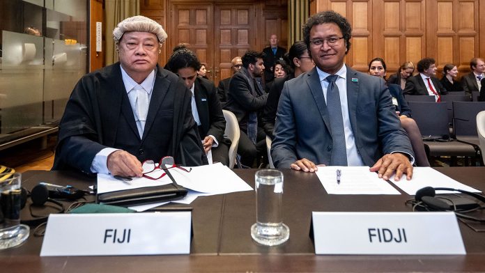 Fiji appeals to the World Court for climate Justice