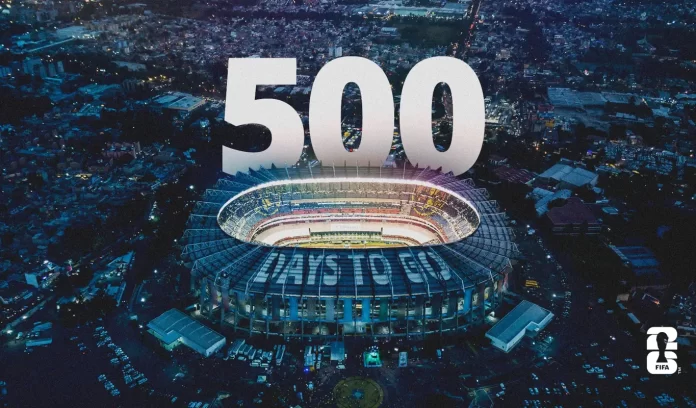 500 days to go: next big milestone as excitement builds for FIFA World Cup 26