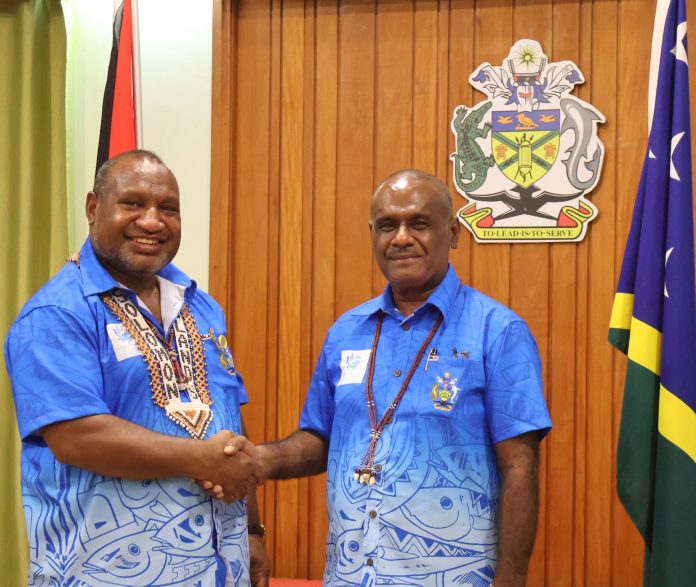 Solomon Islands reaffirm strong historical and cultural ties with PNG, Kina 5 million to support Forum Leaders Meeting