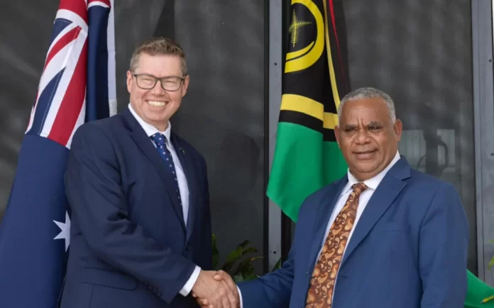 Australia discusses security, aid with Vanuatu amid competition with China